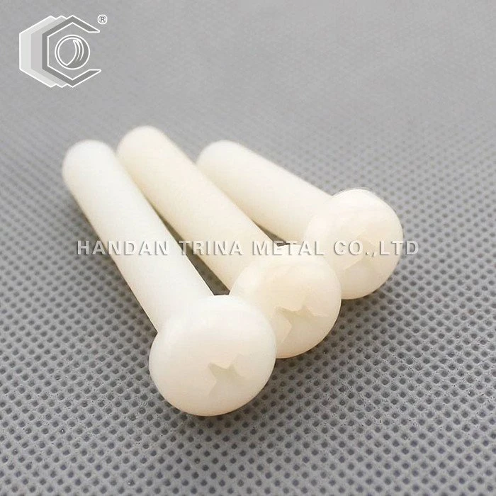 Vite per macchina a vaschetta in nylon di plastica DIN7985