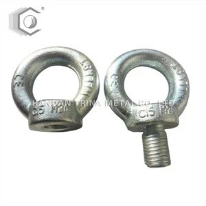 Chiusura ad anello di sollevamento con bullone a occhiello DIN580