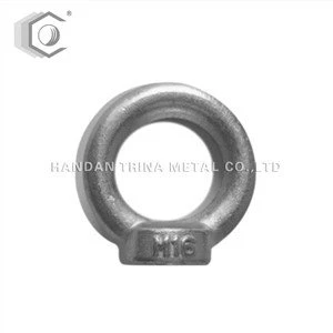 Chiusura con anello di sollevamento dado ad occhiello DIN582
